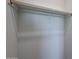 Empty closet with clothes rod, ready to be organized at 19360 N Diego Way, Maricopa, AZ 85138