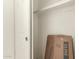 Open white closet with clothing rod ready for storage and organization at 2019 W Wayland Rd, Phoenix, AZ 85041