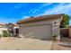 Attached two-car garage providing ample parking and storage space at 3907 E Topeka Dr, Phoenix, AZ 85050