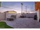 Wide open backyard featuring lounge seating, artificial turf, and bbq at 4527 N 12Th Ave, Phoenix, AZ 85013