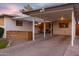 A view of the large covered carport at 4527 N 12Th Ave, Phoenix, AZ 85013