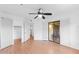 Spacious bedroom includes sliding glass door to balcony and attached walk-in closet at 5104 N 32Nd St # 311, Phoenix, AZ 85018