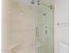 Clean shower stall features updated shower head and easy-to-clean glass doors at 5104 N 32Nd St # 311, Phoenix, AZ 85018