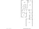 Dimensioned floor plan highlighting room sizes for the bedrooms, living areas, kitchen, and garage at 5316 S Palm Dr, Tempe, AZ 85283