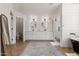 Spacious bathroom featuring double sinks, walk in shower, and standalone soaking tub at 6916 E Trailridge Cir, Mesa, AZ 85207