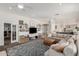Spacious living room with open layout, comfortable seating, and ample natural light at 6916 E Trailridge Cir, Mesa, AZ 85207