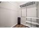 Walk-in closet equipped with metal racking to maximize storage at 8245 E Bell Rd # 133, Scottsdale, AZ 85260