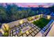 Beautiful backyard design with a modern fire pit and well-maintained landscaping at 9439 E Trailside Vw, Scottsdale, AZ 85255