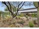 Community playground featuring a covered area, desert landscaping with cactus and a large mature tree at 9439 E Trailside Vw, Scottsdale, AZ 85255