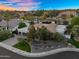 Aerial view of the property showcasing the house, landscaping, and neighborhood at 9760 E San Salvador Dr, Scottsdale, AZ 85258