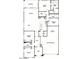 Detailed floorplan shows layout of bedrooms, bathrooms, kitchen, garage, and living spaces at 10260 W Pinnacle Vista Dr, Peoria, AZ 85383