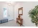 Bright entryway with wood accents and tile flooring at 10260 W Pinnacle Vista Dr, Peoria, AZ 85383