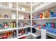 Walk-in pantry featuring wire shelving, perfect for storing groceries and household items at 10260 W Pinnacle Vista Dr, Peoria, AZ 85383