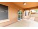 Covered patio featuring sliding glass door at 10835 W Saddlehorn Rd, Peoria, AZ 85383