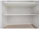 Empty shelves in storage closet at 10835 W Saddlehorn Rd, Peoria, AZ 85383