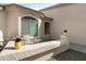 Cozy front porch with seating area, perfect for relaxing outdoors at 10960 E Monte Ave # 169, Mesa, AZ 85209