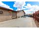 Backyard featuring a large patio, pool, and fence at 1437 W Renee Dr, Phoenix, AZ 85027
