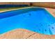 Sparkling blue pool with a clear view for summer fun and relaxation at 1437 W Renee Dr, Phoenix, AZ 85027