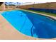 Backyard pool area features updated system at 1437 W Renee Dr, Phoenix, AZ 85027