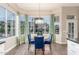 Charming breakfast nook with ample natural light, comfortable seating, and backyard views at 2040 E Indigo Brush Rd, Phoenix, AZ 85048