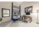 Office features modern decor, plush seating, and a bright atmosphere perfect for working or relaxing at 2040 E Indigo Brush Rd, Phoenix, AZ 85048