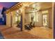 Spacious covered patio featuring modern decor, comfortable seating, and a relaxing atmosphere at 2040 E Indigo Brush Rd, Phoenix, AZ 85048