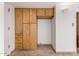 Walk-in pantry features light wood cabinets and tiled floors at 2148 E Cairo Dr, Tempe, AZ 85282