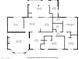 Detailed floor plan showing layout of rooms including living room, kitchen, and bedrooms at 222 N Miller St, Mesa, AZ 85203
