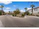 Elegant community entrance with manicured landscaping and clear signage for Madison Vistas at 2926 E Minnezona Ave, Phoenix, AZ 85016