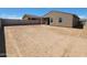 Spacious backyard with block fence at 35459 N Seedling St, San Tan Valley, AZ 85144