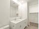 Bathroom with double sink vanity, and plenty of storage at 35459 N Seedling St, San Tan Valley, AZ 85144