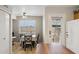Bright dining area with a table, chairs, and a view of the backyard at 5808 E Brown Rd # 140, Mesa, AZ 85205