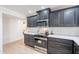 Bright updated kitchen showcases stainless steel appliances, updated cabinets and plenty of counter space at 711 N 22Nd St, Mesa, AZ 85213