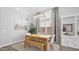 Bright dining area features hardwood floors, neutral walls, and cozy furnishings at 740 N Bradley Dr, Chandler, AZ 85226