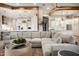 Spacious living room with an open layout, flowing into the kitchen and dining areas at 7788 E Morning Vista Ln, Scottsdale, AZ 85266