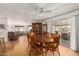 Open concept dining area flows into the living space at 8323 E Deep Canyon Ct, Mesa, AZ 85208