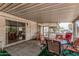 Spacious patio area is perfect for entertaining guests or relaxing outdoors, with easy access to indoors at 8323 E Deep Canyon Ct, Mesa, AZ 85208