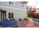 Backyard with lounge chairs, gravel, and foliage at 9015 E Altadena Ave, Scottsdale, AZ 85260