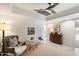 Versatile bonus room perfect for a playroom or additional living space at 11416 N Blackheath Rd, Scottsdale, AZ 85254