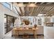 Expansive living room with vaulted wood ceilings, a fireplace, and ample natural light at 11416 N Blackheath Rd, Scottsdale, AZ 85254