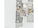 Detailed floor plan showcasing the layout of a modern home with multiple bedrooms and open living spaces at 11609 W Andrew Ln, Peoria, AZ 85383
