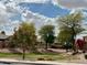 Scenic community park showcasing trees, grass, and neighborhood homes at 1314 W Kingbird Dr, Chandler, AZ 85286