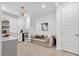 Living room with stylish décor, mini bar, and comfortable seating at 22473 E Twilight Dr, Queen Creek, AZ 85142