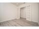Office featuring french doors, neutral paint and luxury vinyl flooring at 26190 W Siesta Ln, Buckeye, AZ 85396