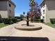 Charming water fountain surrounded by a meticulously kept landscape at 3033 E Devonshire Ave # 3003, Phoenix, AZ 85016