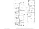 Floor plan showing kitchen, living room, bedrooms, garage, and office dimensions at 3381 E Azalea Dr, Chandler, AZ 85286