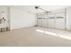 Spacious and clean garage with plenty of room for vehicles and storage solutions at 37458 W San Clemente St, Maricopa, AZ 85138