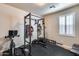 Exercise room with weights, bands, and equipment at 4539 W Beautiful Ln, Laveen, AZ 85339