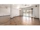 Open living space with tile flooring and a large sliding glass door leading to the outdoor patio at 4901 S Vista Pl, Chandler, AZ 85248
