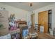 Bedroom shows flooring and closet. It could be used for moving and storage at 5317 E Baltimore St, Mesa, AZ 85205
